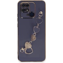 Toyigoo Mey Ithalat®   Redmi 10C Kılıf Esila Silikon - Gri TYGRSYT9573
