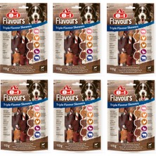 8in1 Flavours Triple Flavour Skewers Üçlü Lezzet Şişleri 113 Gr. x 6 Adet