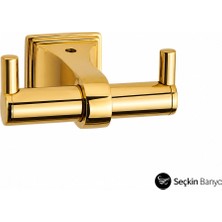 System Banyo Aksesuarları  Steplıne Ikili Askılık GOLD(BA1000 012 Gl)