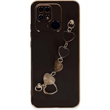 Toyigoo Mey Ithalat®   Redmi 10C Kılıf Esila Silikon - Siyah TYGRSYT9573