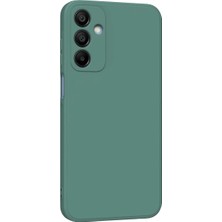 Toyigoo Mey Ithalat®  Samsung Galaxy A25 5g Kılıf First Silikon - Koyu Yeşil TYGRSYT9573