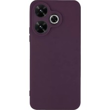 Toyigoo Mey Ithalat®   Redmi 13 4g Kılıf First Silikon - Mürdüm TYGRSYT9573