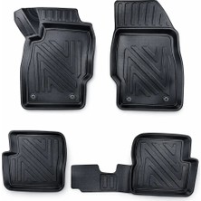 Auto Good Store Opel Corsa D 2007-2014 Birebir Uyumlu Araca Özel 4d Havuzlu Oto Paspas Mars