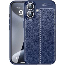 Durukar®  iPhone 16 Plus Kılıf Auto Focus Kapak - Lacivert