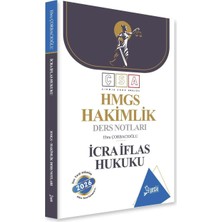 Yetki Yayınları ÇSA İcra İflas Hukuku Hakimlik HMGS Ders Notları  2026
