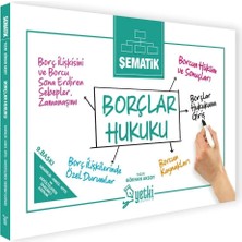 Yetki Yayınları Şematik Borçlar Hukuku 2026 Mesleki Hazırlık Kitabı Tekil Ürün