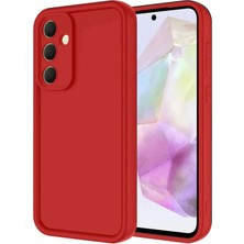 Durukar®  Samsung Galaxy A16 5g Kılıf Viera Silikon - Kırmızı
