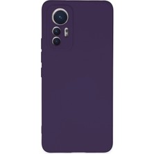 Durukar®   Mi 12 Lite Kılıf Nano Içi Kadife Silikon - Mor