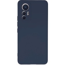 Durukar®   Mi 12 Lite Kılıf Nano Içi Kadife Silikon - Lacivert