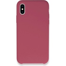 Durukar®  iPhone Xs Max Kılıf Lansman Legant Silikon - Fuşya