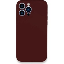 Durukar®  iPhone 13 Pro Kılıf Lansman Legant Silikon - Bordo