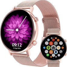 Svoria Store Bluetooth Destekli Akıllı Saat Nabız Ölçer Bildirim ve Spor Takipli Saat