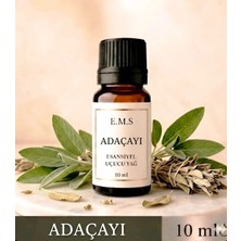 E.M.S Adaçayı Uçucu Yağ Buhurdanlık Yağı Difüzör Esansı Oda Kokusu Adaçayı Yağı Mum Esansı 10 Ml.