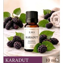 E.M.S Karadut Uçucu Yağ Buhurdanlık Yağı Difüzör Esansı Oda Kokusu Karadut Kokusu Mum Esansı 10 Ml.