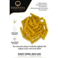 ESBH Roket Dübel 8mm (500’LÜ) Performans Sarı Dübel