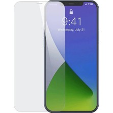 Onba Baseus Iphone 12 Pro Max 6.7  0.3mm Ful Tempered Cam Ekran Koruyucu 2 Adet SET-(577 - OB8766-8767