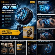 Generic Memo CX07 Manyetik Telefon Soğutucu Fan – 15W Gaming Cooler