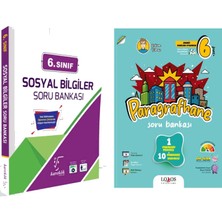 Lodos Yayınları Karekök Yayınları 6.sınıf Sosyal Bilgiler ve Lodos Paragrafhane Soru Bankası Seti 2 Kitap