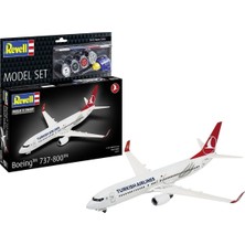 Sinerjim 63772 Revell - Turkish Airlines Boeing 737-800 1:144 Maket Kiti