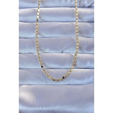 OEM 316L Çelik Gold Renk 60 cm Parçalı Ezme Kolye 5886 - 6642-9994