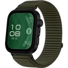 Uravas Store Newface Huawei Fit 4 Braid Kordon - Koyu Yeşil