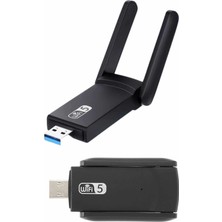 Esplendor Mbps Wifi Alıcı Kablosuz Wifi Adaptörü Çift Band Çift Antenli - URN3110-4470