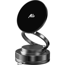 OEM Ally Vakumlu Telefon Tutucu Araç-Navigasyon Manyetik Telefon Tutucu MAGSAFE-(5775) - 9934-9024