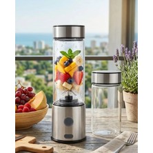Alkasaz Çift Cam Hazneli Blender 16500 Rpm Buz Kırıcı Taşınabilir Blender - ALKHBY8938-6560