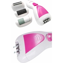 Maxdora 4 Başlıklı Bakım Cihazı Epilatör Tüy Alma Makinesi Topuk Törpüsü - MX002U-7JQSM9