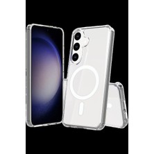 Senson Samsung Galaxy S26 Plus Magneticsafe Şeffaf Silikon - Şeffaf