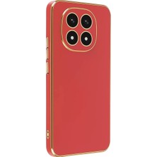 Uravas Store Newface Xiaomi Redmi Note 14 Pro 4g Kılıf Volet Silikon - Kırmızı