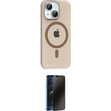 Cep 2026 Apple Uyumlu iPhone 14 Kılıf Pusula Form Özel Seri Ikili Koruma Seti Najmaddin