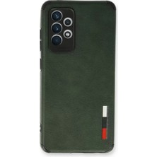 Uravas Store Newface Samsung Galaxy A73 5g Kılıf Loop Deri Silikon - Yeşil