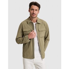 Pierre Cardin Erkek Haki Gömlek Yaka Mevsimlik Mont 50325313-VR027