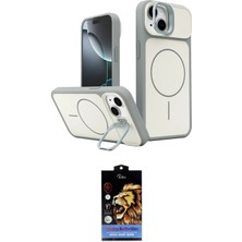 Cep 2026 Apple Uyumlu iPhone 14 Kılıf Iz Modern Prime Ikili Koruma Seti Najmaddin