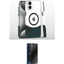 Cep 2026 Apple Uyumlu iPhone 16 Kılıf Iz Asil Prime Ikili Koruma Seti Najmaddin