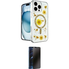 Cep 2026 Apple Uyumlu iPhone 16 Pro Max Kılıf Kozmos Doku Ikili Koruma Seti Najmaddin