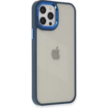 Uslucan Alışveriş Apple iPhone 12 Pro Max Kılıf Dora Kapak - Mavi