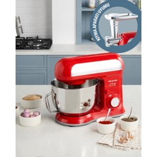 English Home Smr 3002 Kıyma Aparatı Uyumlu Stand Mikseri 7 L Kırmızı