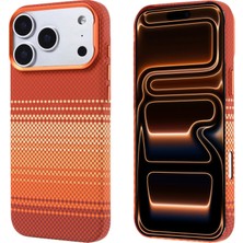 Mobify iPhone 17 Pro Max Kılıf Magsafe Destekli Ultra Ince Karbon Fiber Desenli Slimfiber Premium Kapak
