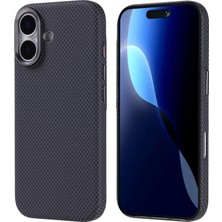 Mobify iPhone 17 Kılıf Magsafe Destekli Ultra Ince Karbon Fiber Desenli Slimfiber Premium Kapak