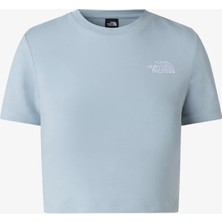 The North Face NF0A55AO-FN4 W Essential Cropped Slim Kadın T-Shirt