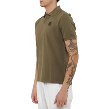 Blauer Haki Erkek Regular Fit Logo Baskılı Polo T-Shirt 26SBLUT02291-60H Harvey
