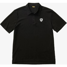Blauer Siyah Erkek Slim Fit Logo Baskılı Polo T-Shirt 26SBLUT02064-999 Kemp