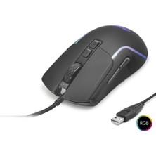 Skygo Gaming Mouse Optik 1200–2400 Dpi Usb Rgb - Siyah GM170B/LA