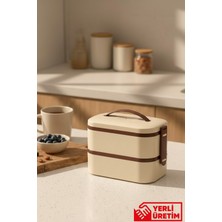 Gugga Eco Tier - 2 Katlı Ayarlanabilir Bölmeli Sızdırmaz Kapaklı Lunchbox 1300 ml