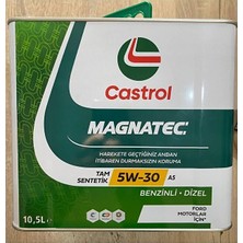 Castrol Magnatec 5W-30 A5 Motor Yağı Tam Sentetik 10.5 L Benzinli Dizel