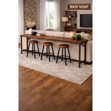 Woody Moda Masif Ahşap Bar & Dresuar Koltuk Arkası 200 cm ( Taburesiz )