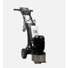 Hightech HTG-250VS Profesyonel Beton Kenar Zemin Taşlama ve Silim Makinesi