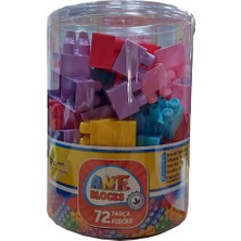 Kiddico Toys Ant Blocks Pastel Ast.72 Prç. LEGO